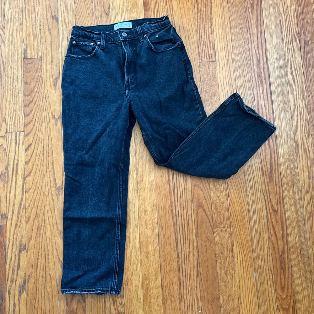 Black mom jeans